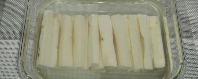去皮山药怎样才能有效保存,沥干水分后就可放入冰箱中进行妥善冷藏
