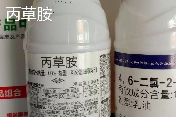 丙草胺和丁草胺水稻封闭区别