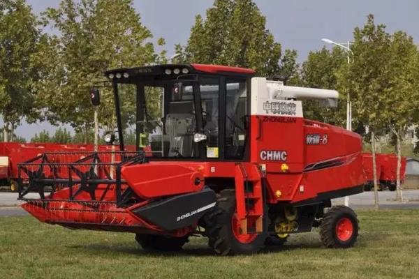 收割机操作杆使用方法,收割机滚筒间隙一般多大