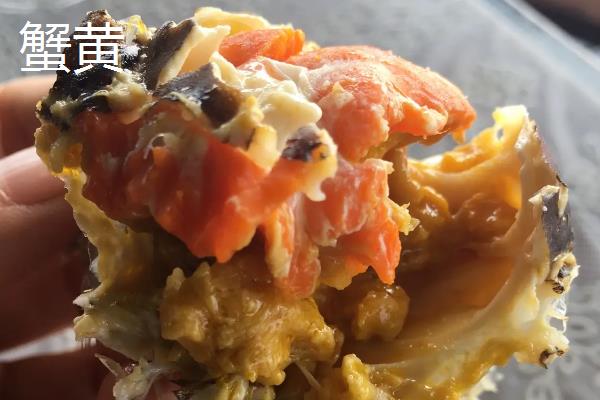 母蟹黄上黑色的是什么,蟹黄和蟹膏的区别