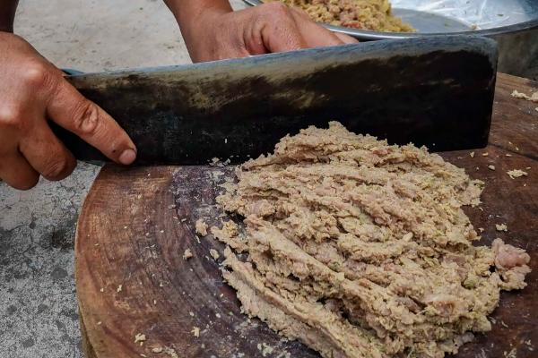 蛇饲料的制作过程